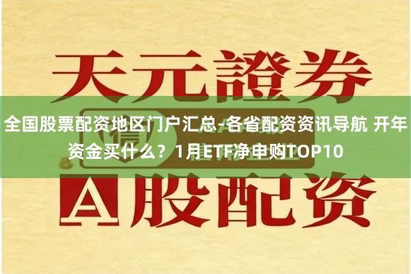全国股票配资地区门户汇总-各省配资资讯导航 开年资金买什么？1月ETF净申购TOP10
