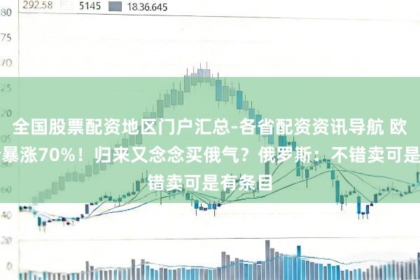全国股票配资地区门户汇总-各省配资资讯导航 欧洲气价暴涨70%！归来又念念买俄气？俄罗斯：不错卖可是有条目